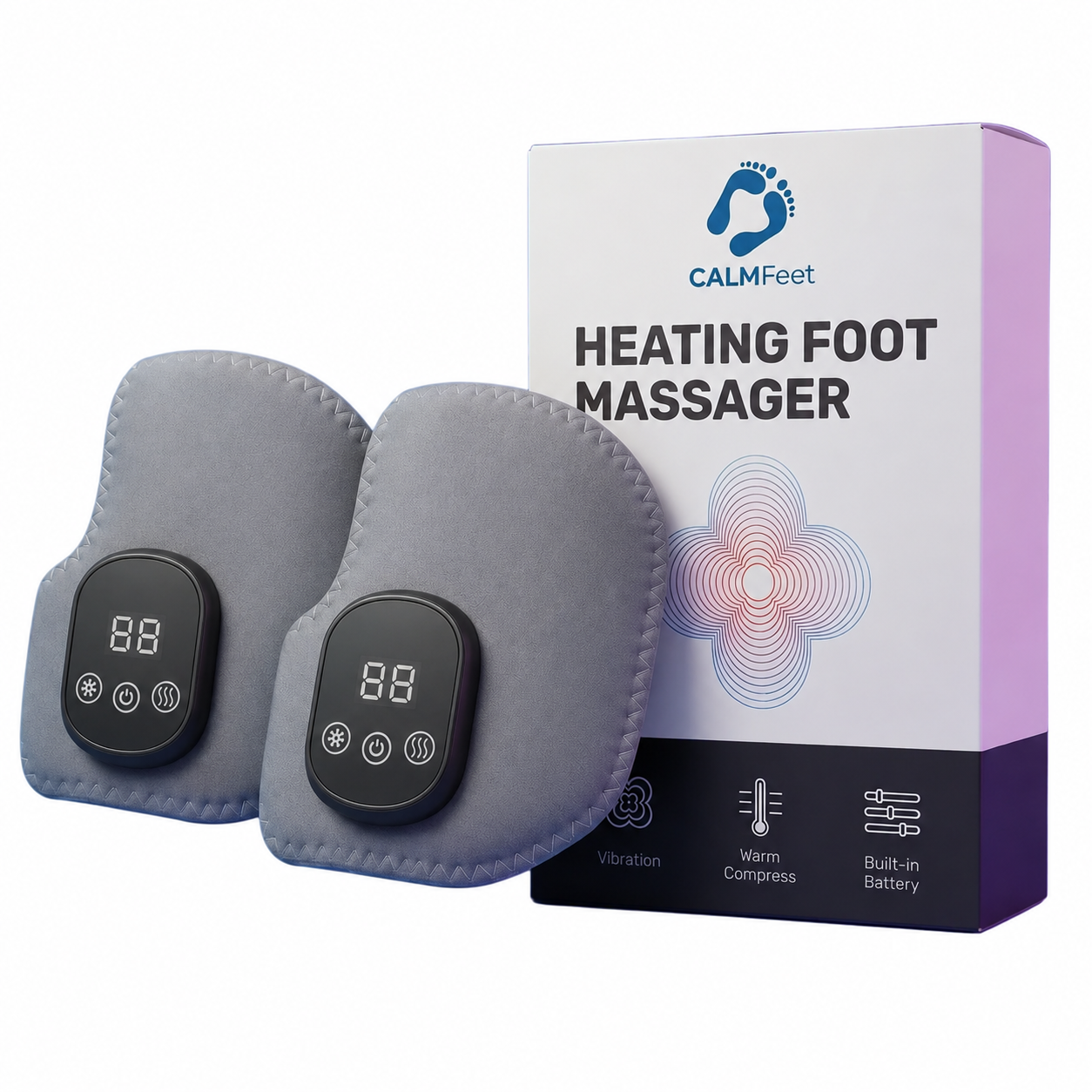 CalmFeet™ | Triple-Technology Massager