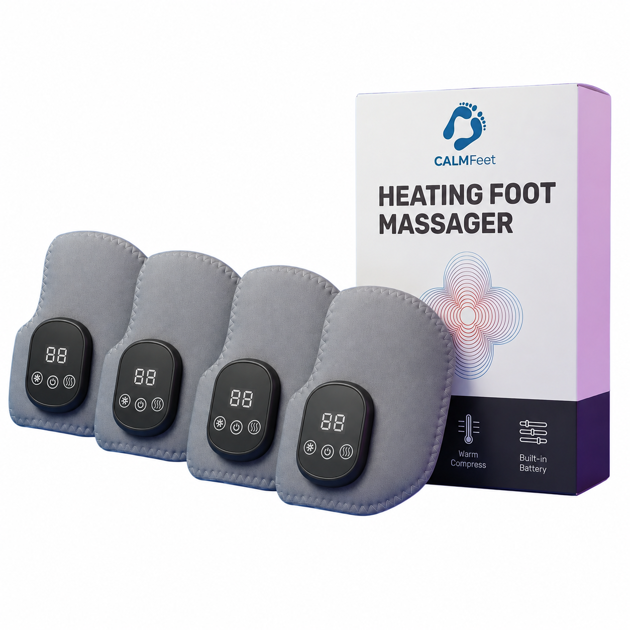 CalmFeet™ | Triple-Technology Massager